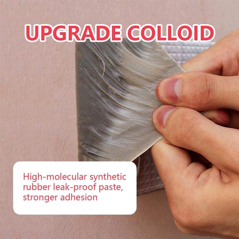 ALKAYAN Aluminum Foil Butyl Rubber Tape Self-Adhesive Waterproof Leak Repairing Seali... - Image 3