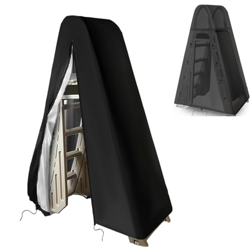 SUNSURE - Valid Brand Patio Pool Ladder Cover 78Wx22Lx63H Inch Ladder Cover for 7200 Roll Guard Above Ground Pool Ladder Outdoor Swimming Pool Platform Ladder Covers with Zipper Adjustable Drawstring - Image 1