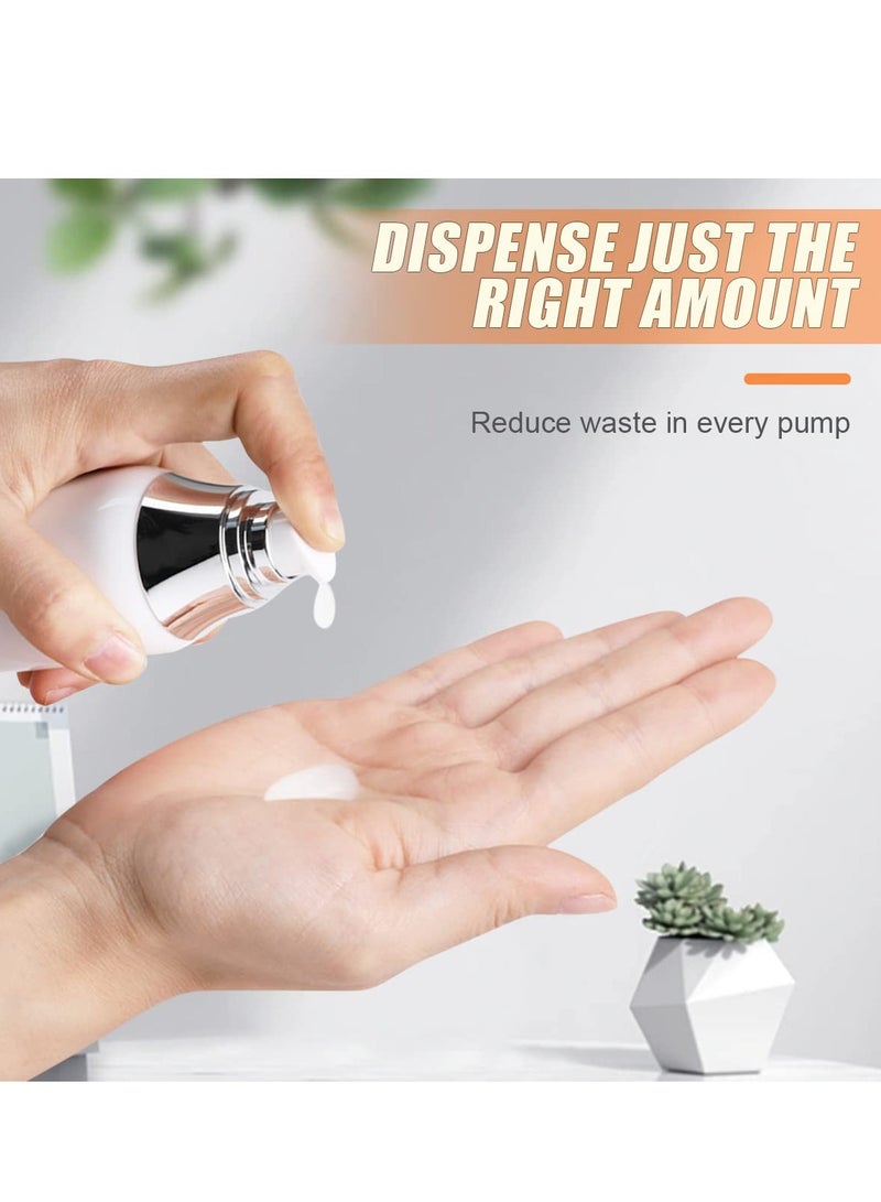 Excefore Cream Jar Vacuum Bottle,  Travel Cosmetic Cream Dispenser, Thicken Small Empty Airless Cosmetic Container,  Lotion Dispenser With Pump for Creams, Gels Airless Pump Bottles 3 Pack 30ml/1oz - Image 5