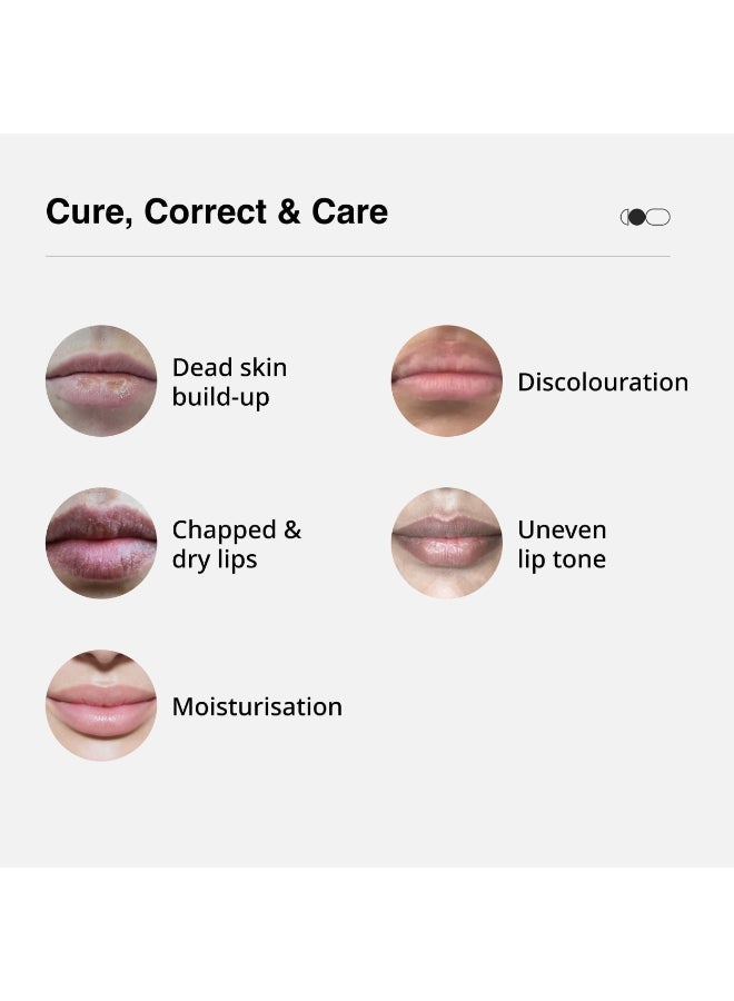 Cureskin Lip Scrub Combo | For Unisex Combo | Lip Deep Therapy for Dark Lips to Lighten | Lightening Lip Scrub for Dark Lips to Lighten Pink,10g 2 Count - Image 4