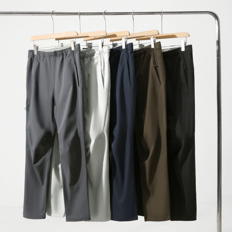 Explosions Outdoor High-End 4D Three-Dimensional Cutting Couples Commuter Casual Pants Outdoor Cashmere Pants - Image 3
