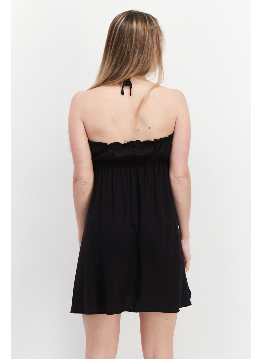 Cotton On Women Plain Mini  Dress, Black  - Image 2