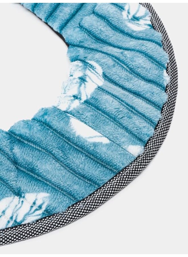 Double Layered Toilet Seat Cover With Zipper Universal Fit Soft And Comfortable Washable Reusable Toilet Cushion Thick, Lid Cover For Bathroom Hygiene Easy To Install Remove And Clean (Mint Green) - Image 3