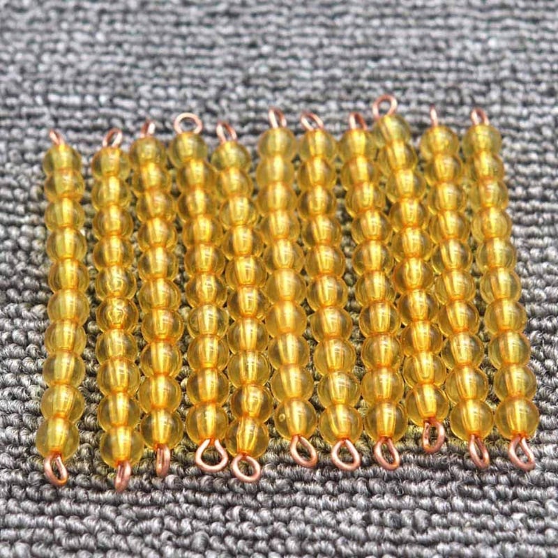 Kghios Montessori Math Toys Material for Toddlers Seguin Boards with Beads Home Edition,Montessori Seguin Boards & Beads - Image 5