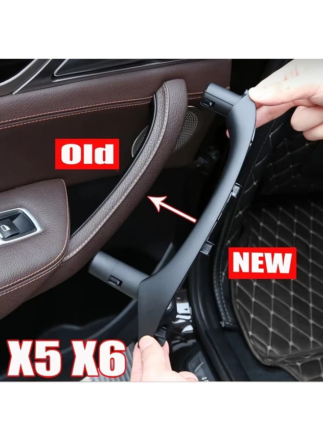 Interior Door Handle Car Armrest Assembly For SUV Left Front Right Rear Beige - Image 3