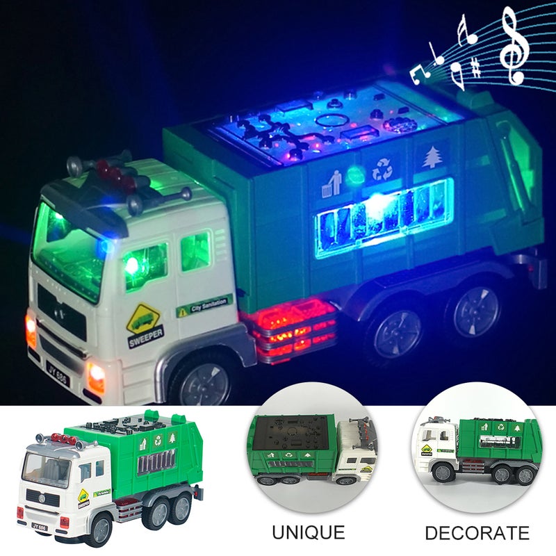 🧸 سيارة هندسية كهربائية لعبة تعليمية خضراء 26x13x8 5 سم لتعزيز التعرف والمهارات - Image 5