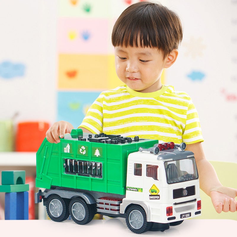 🧸 سيارة هندسية كهربائية لعبة تعليمية خضراء 26x13x8 5 سم لتعزيز التعرف والمهارات - Image 3