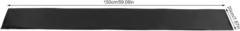 KIMISS Universal Car Windshield Sun Visor Strip with Scraper - 20x150cm UV Block Tint Film - Image 5