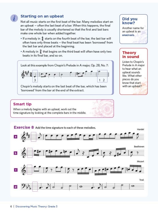 اكتشاف نظرية الموسيقى كتاب العمل للصف 3 من ABRSM - Image 4