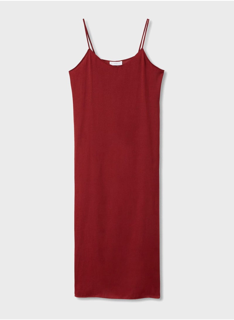 MANGO - Satin Camisole Dress - Image 1