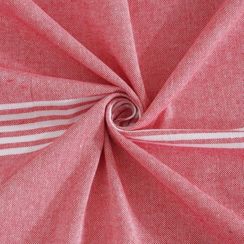 Värde Bedsheet King Size Cotton with 2 Pillow Covers | 210 TC Bedsheet | Flat Sheets | Handloom Bedsheets | Double Bedsheet for Summer | Size 90 X 100 Inches, 7.5 X 8.3 Feet (Pink, King) - Image 4