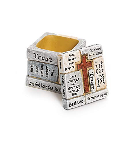 Roman - Giftware Collection, Keepsake Box, 2.25" H, Resin and Stone Mix, Home Decor, Adorable Gift, Durable, Highly Detailed - Image 4