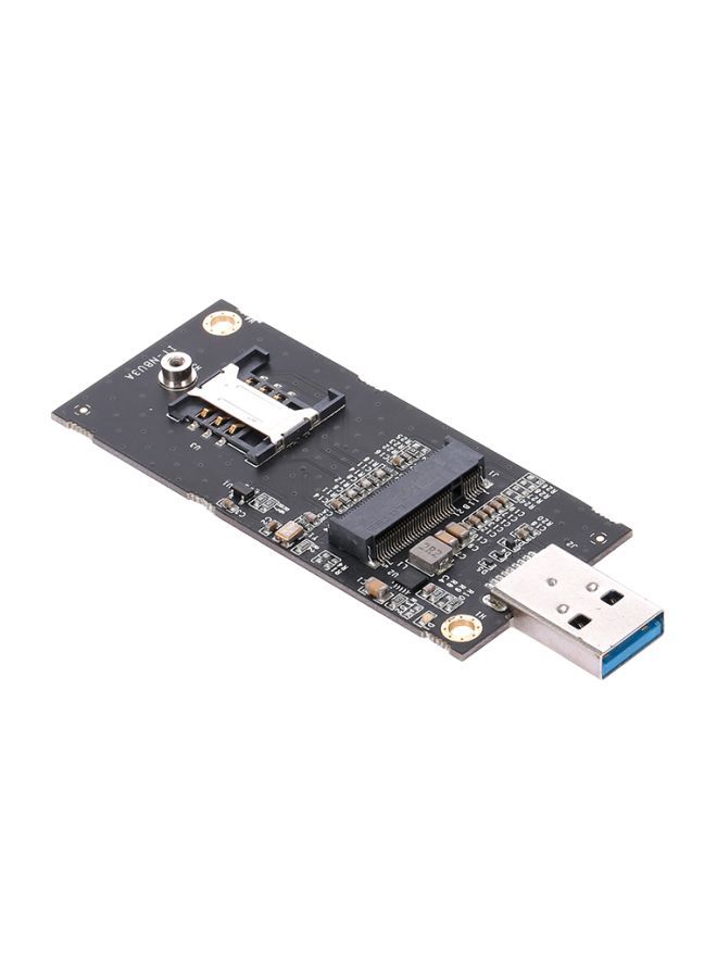 NIBEMINENT 4-Piece NGFF M.2 Key B To USB 3.0 Adapter Converter Card Set 3.2x7.3cm Black  - Image 5