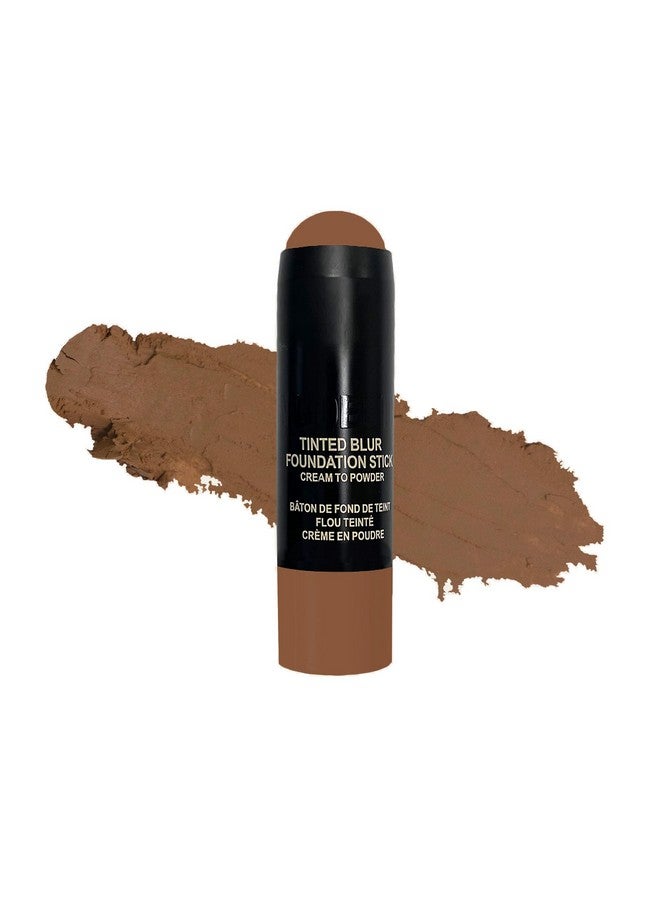 نوديستكس بودرة كريم أساس غير لامعة من Nudies Tinted Blur، مكياج متعدد المهام لتلوين البشرة ونحت الوجه، خفيف الوزن وطبيعي غير لامع، ظل عميق 8 0.2 أونصة سائلة (6.2 جم) - Image 1