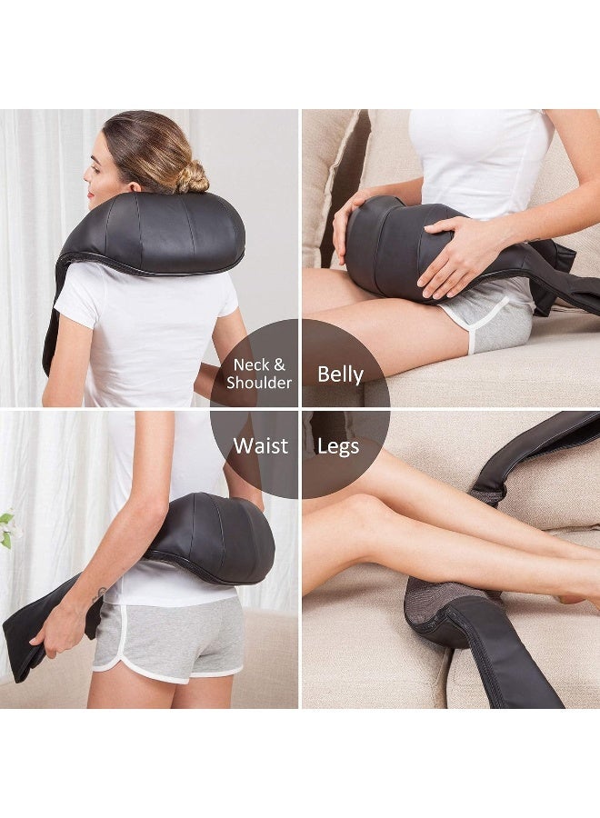 Snailax Cordless Neck Back Massager Shiatsu Neck And Shoulder Massager With Heat Portable Massagers For Neck And Back Lumbar Foot Electric Massage Pillow Gifts For Women/Men/Mom/Dad  - Image 5