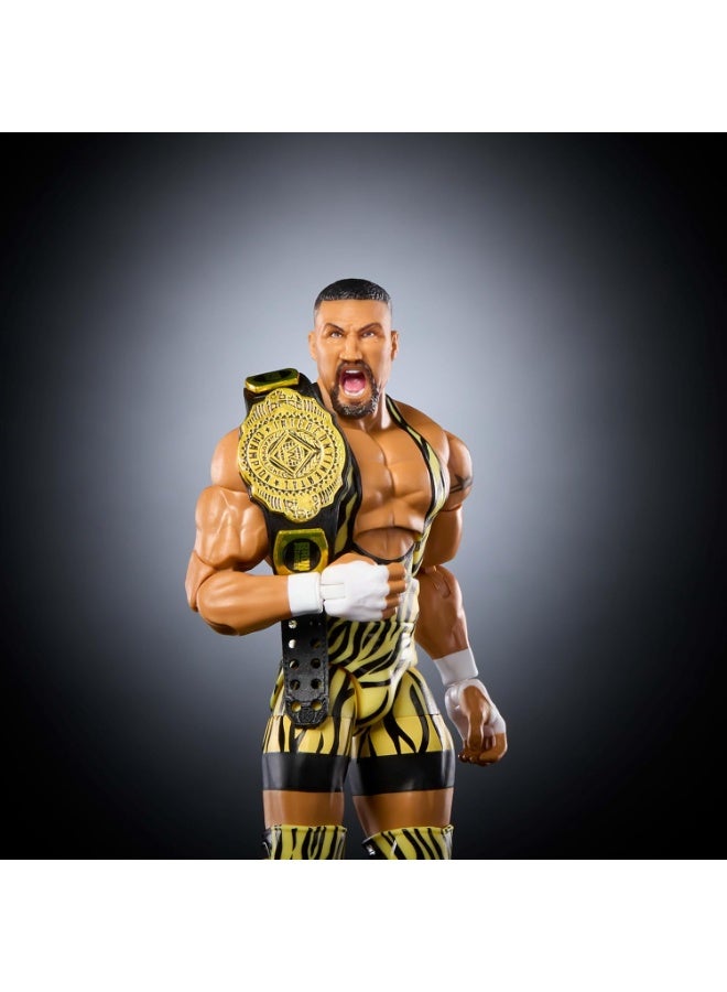 Mattel Games Mattel WWE Elite Action Figure & Accessories, Series #119, 6-inch Collectible Bron Breaker with 25 Articulation Points & Swappable Hands - Image 1