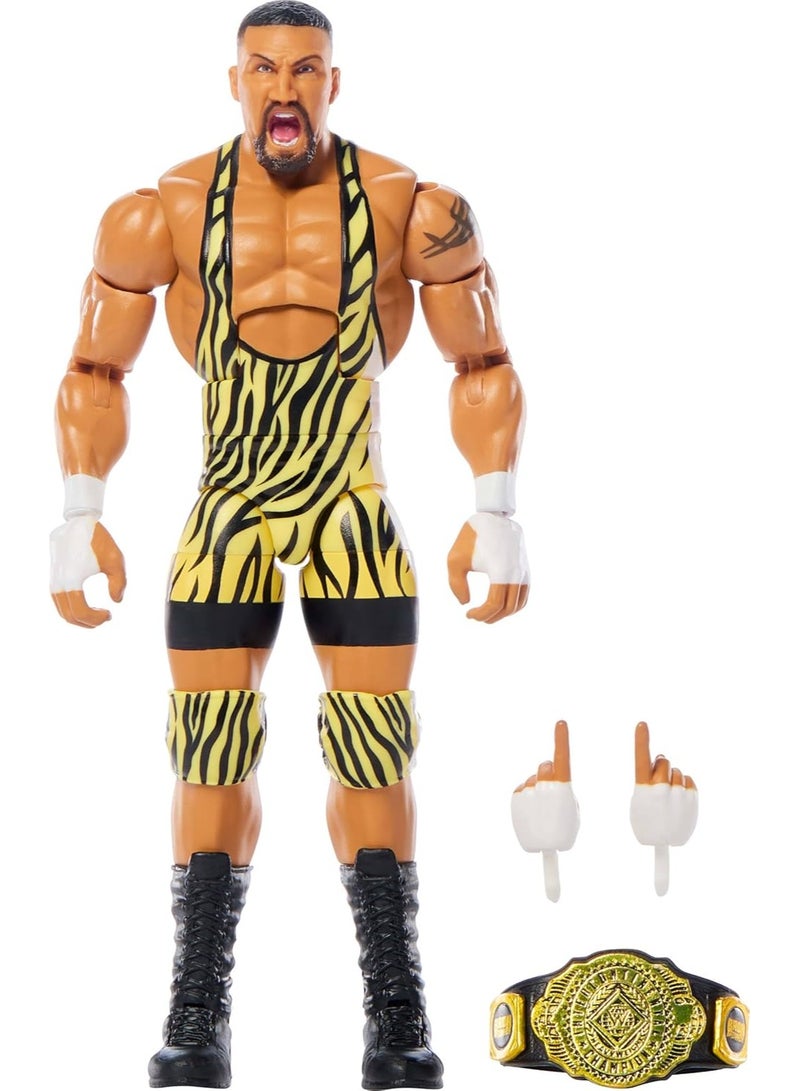 Mattel Games Mattel WWE Elite Action Figure & Accessories, Series #119, 6-inch Collectible Bron Breaker with 25 Articulation Points & Swappable Hands - Image 5