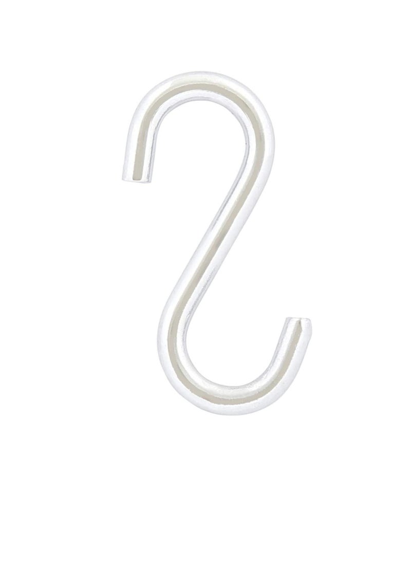 S Hooks Metal Chrome Plated-1.1/2 Inches, Silver  - Image 1