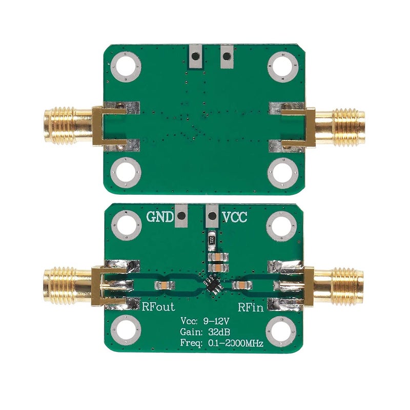 HiLetgo 0.1-2000MHz RF WideBand Amplifier 30dB High Gain Low Noise LNA Amplifier - Image 1