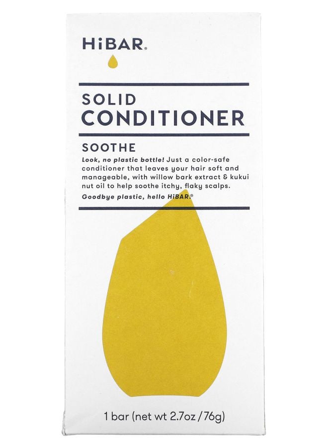 HiBAR Solid Conditioner Soothe 1 Bar 2.7 oz (76 g)