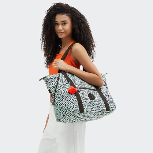KIPLING KIPLING Kipling Women's Art Medium Tote Bag, Lightweight Large Weekender, Travel Handbag - Image 4