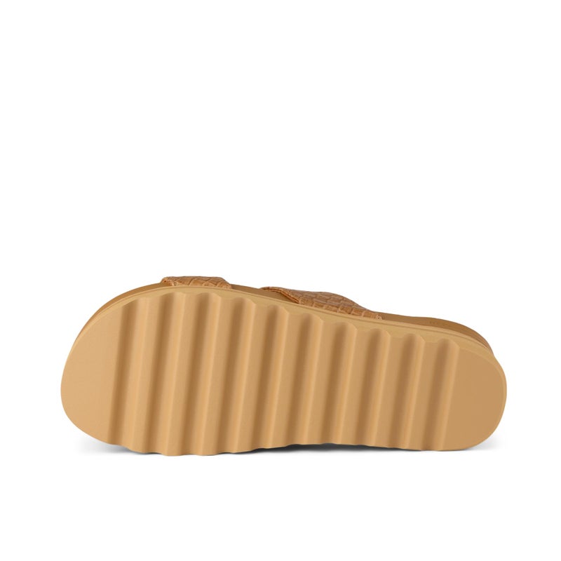 REEF Cushion Vista Hi Womens Platform Fashion Sandal, Arch Support, Ultra Soft Cushion Footbed, Tan Wicker, 7.5 - Image 5