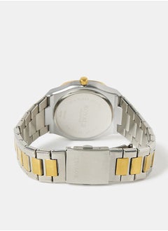Royale Mega Round Shape Analog Wrist Watch RE224K - 40mm - Dual Tone  - Image 2