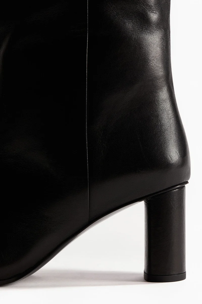 اتش اند ام Knee-High Leather Boots
