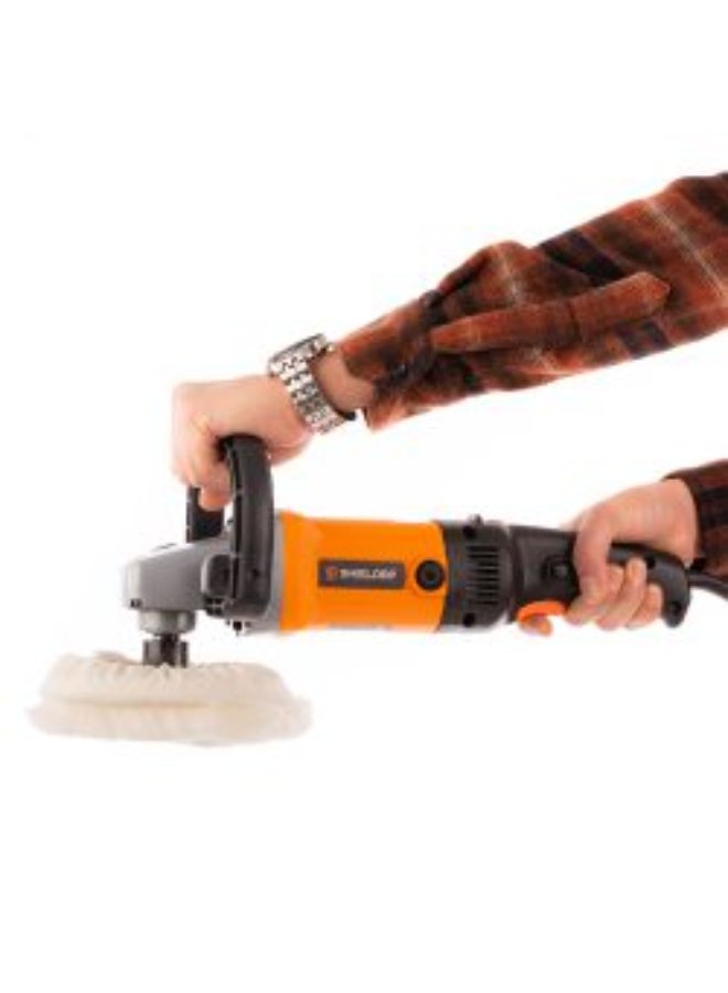 Shielder Electric Polisher 1200W 180mm Variable Speed Wool Polishing Machine SH-9227 - Image 4