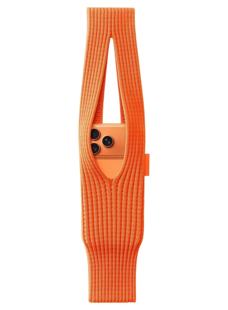 عام غطاء آيفون محبوك بحزام كتف مصغّر - إكسسوار عصري، غطاء آيفون ناعم، حقيبة هاتف محمولة