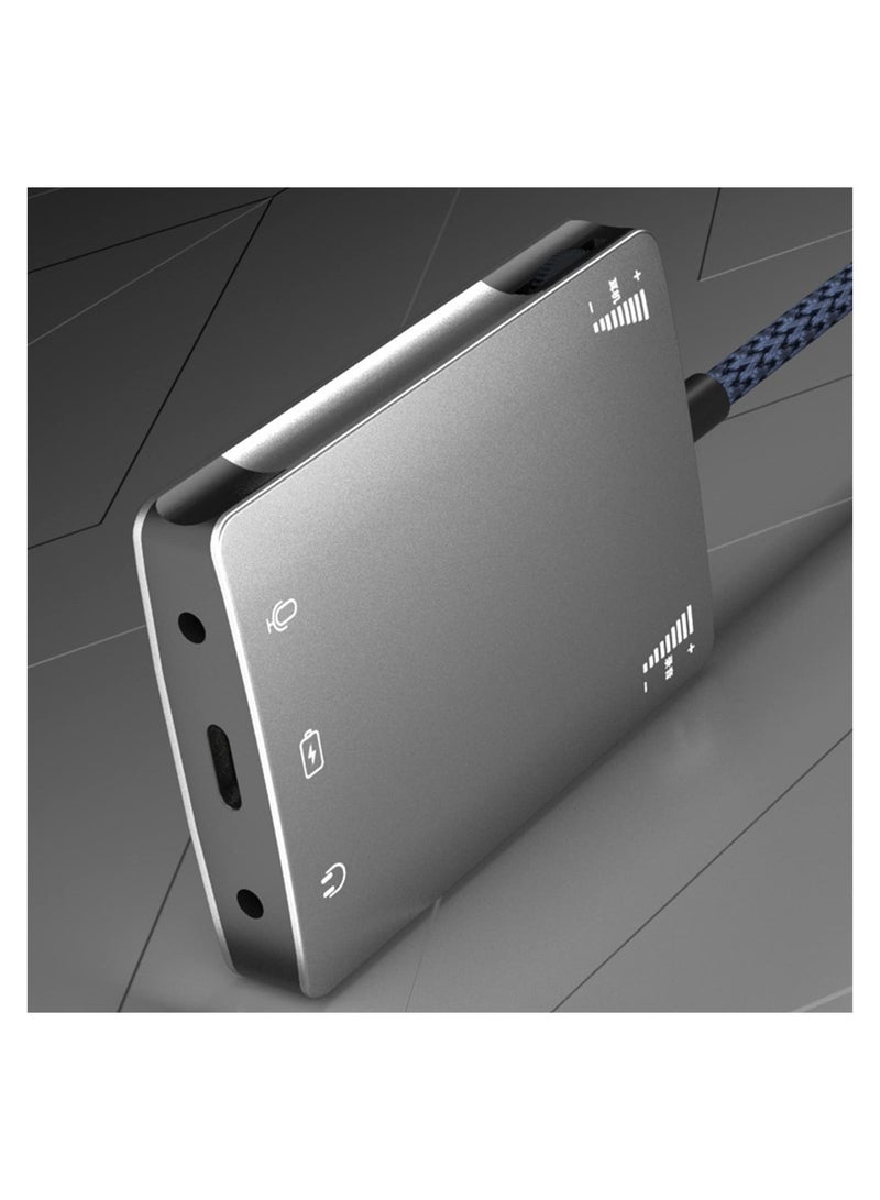 External Sound Card Type C Compatible for Live Streaming Plug and Play No Drivers Needed Ideal for Creators - Image 2