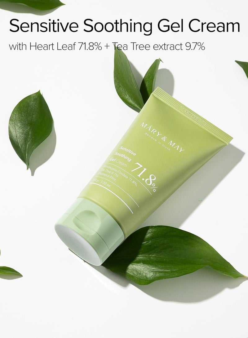 MARY & MAY Sensitive Soothing Gel Cream, 3.52 oz - Image 3