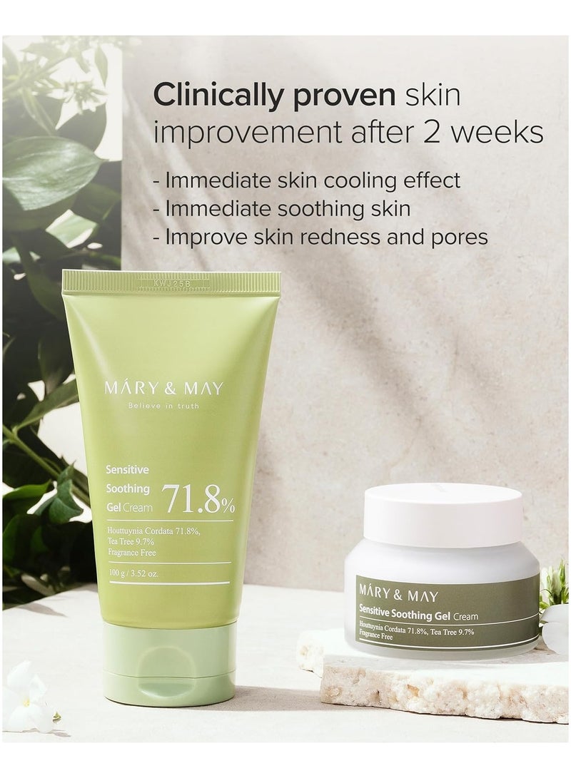 MARY & MAY Sensitive Soothing Gel Cream, 3.52 oz - Image 4