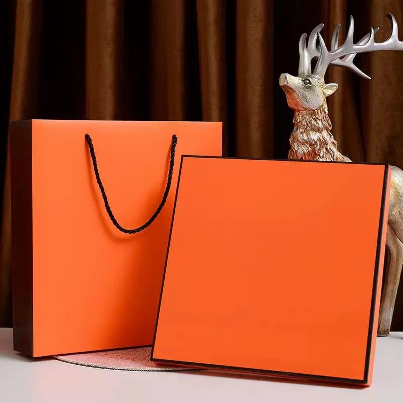 2026 High-End Exquisite Packaging Silk Scarf Special Gift Box Creative Packaging Box Handbag Various Styles - Image 2