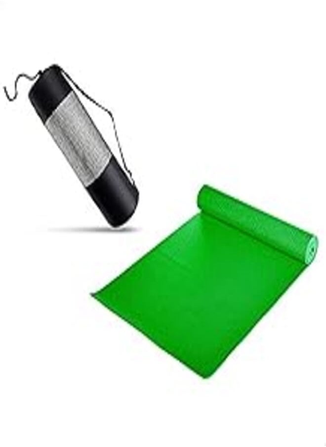 Gymbit Gymbit Yoga Mat with Carrying Bag, 6 mm - Green 