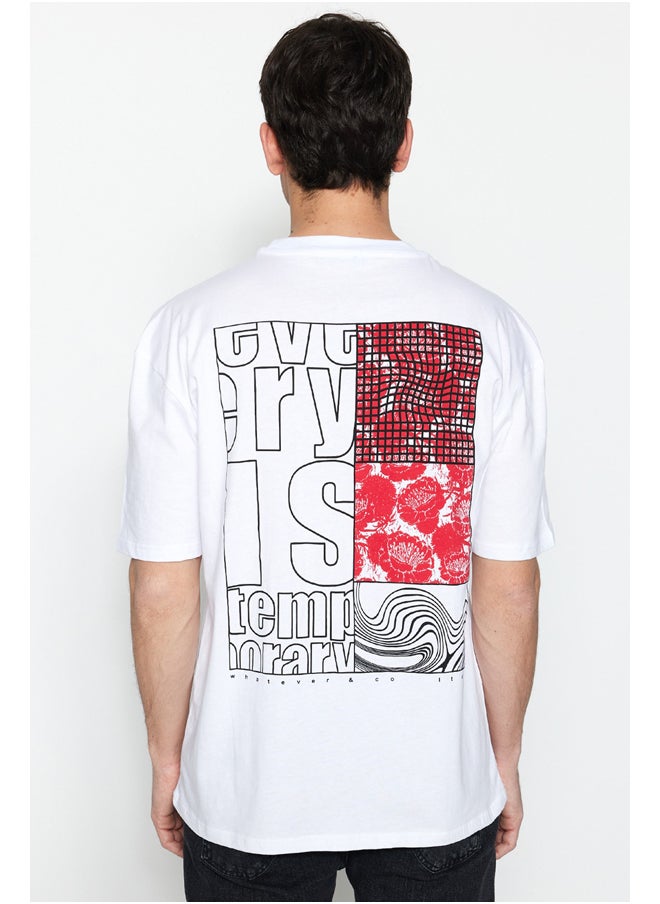 trendyol - Man T-Shirt White - Image 1