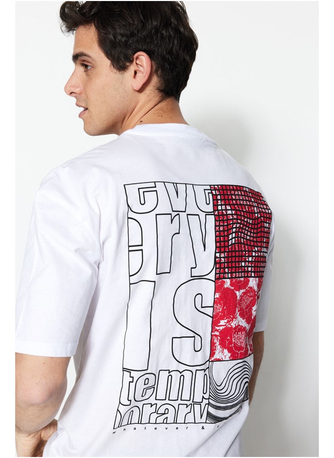 trendyol - Man T-Shirt White - Image 1