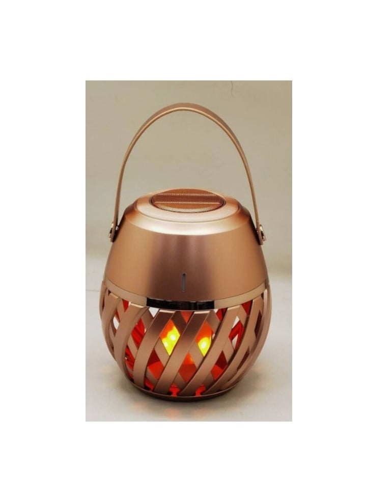 Yeelight Flame Atmosphere Speaker Gold | SNR: ＞70dB | Type-C Charging | 3.7V/1800mAh Battery  - Image 4