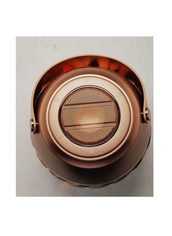 Yeelight Flame Atmosphere Speaker Gold | SNR: ＞70dB | Type-C Charging | 3.7V/1800mAh Battery  - Image 5