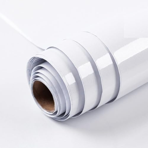 AMAZBIRD Self-Adhesive Whiteboard Sticker Wall Sticker Plastic Vinyl Dry Erase Large Contact Paper Roll for Children DIY Works School Classroom Home Office (24 X 48 Inch_2 Pcs) - Image 1