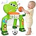 GMAOPHY Toddler Basketball Hoop Soccer Goal Baby Toys for 1 2 3 Year Old Boys Girls Kids Sports Toy with Light Sound Music Dinosaur Toys for 121618 Months Christmas Birthday Gifts for Ages 13 - Image 3