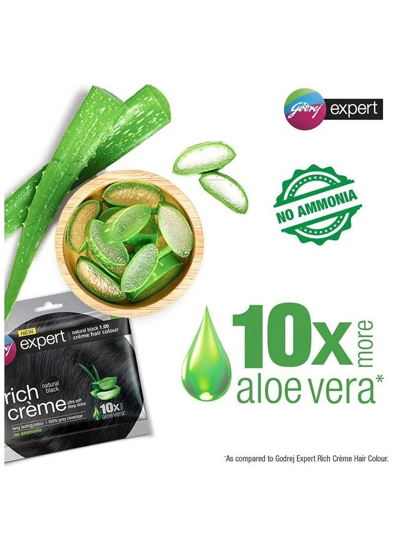 Godrej Godrej Expert Rich Creme Hair Natural Black Colour  - Image 3