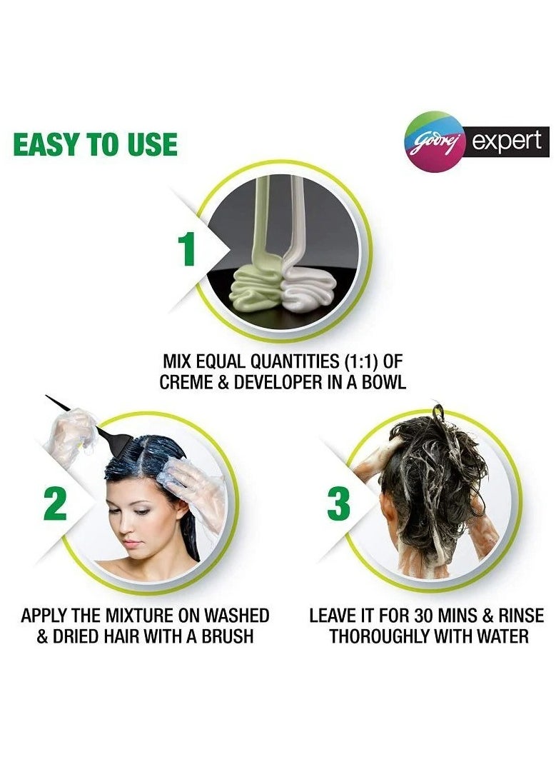 Godrej Godrej Expert Rich Creme Hair Natural Black Colour  - Image 4