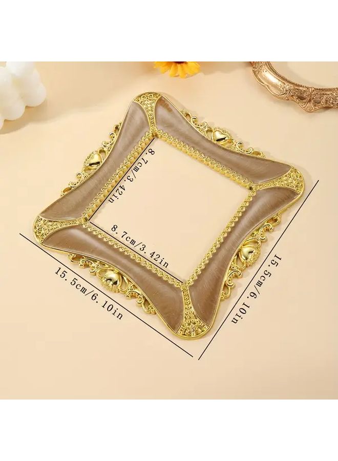 Vintage Heart Shaped Light Switch Sticker Silvery Pink Peel Stick No Wiring - Image 4