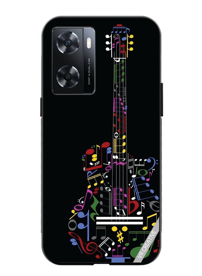 VR CREATIVE Protective Case Cover For OnePlus Nord N20 SE Guitar Design Multicolour - Image 1