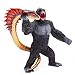 Higherbros Realistic Plastic Gorilla with Snake Model Toy Jungle Animal Figurine for Collectors Kids and Home Decor - Image 2