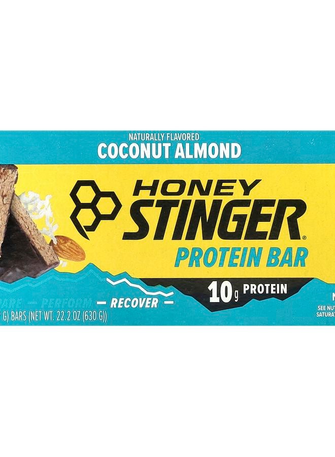 Honey Stinger Protein Bar Coconut Almond  15 Bars 1.5 oz (42 g) Each