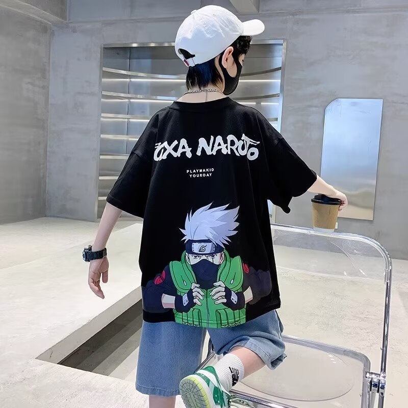 Boys Summer Short-Sleeved T-Shirt 2025 Korean Style New Children'S Summer T-Shirt Boys Middle And Big Children'S Half-Sleeved Fashion Brand - Image 3