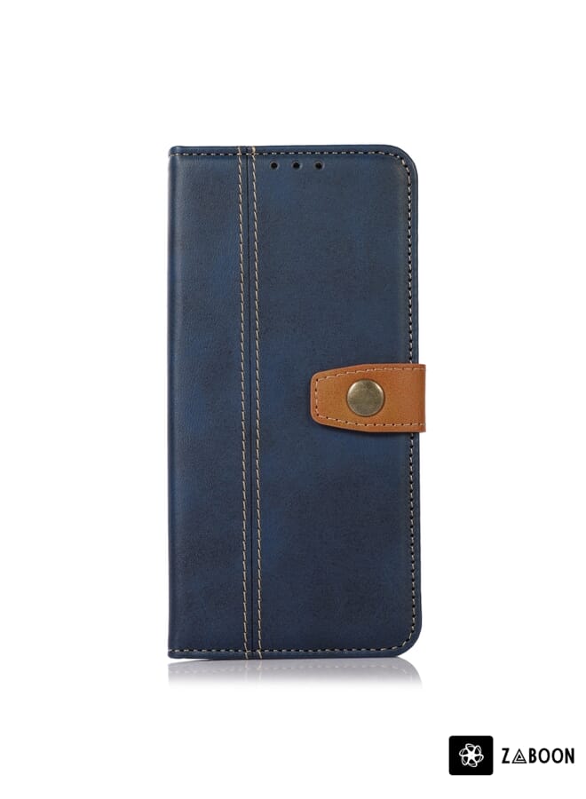 Zaboon Protective Case For Xiaomi Mi 11T / 11T Pro Retro Skin Feel Magnetic Horizontal Flip Leather Case with Holder & Card Slots & Wallet & Photo Frame - Image 1