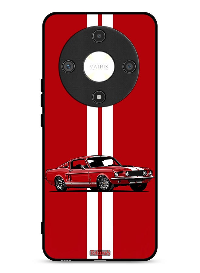 Tolwak Honor X9b 5G Protective Case Cover Vintage Car Abstract Art - Image 1